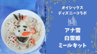 アナ雪・白雪姫のミールキット