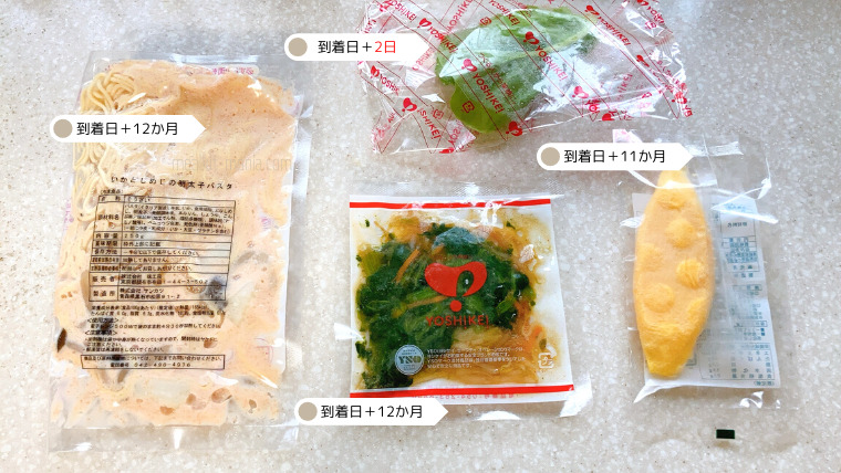 ヨシケイの消費期限