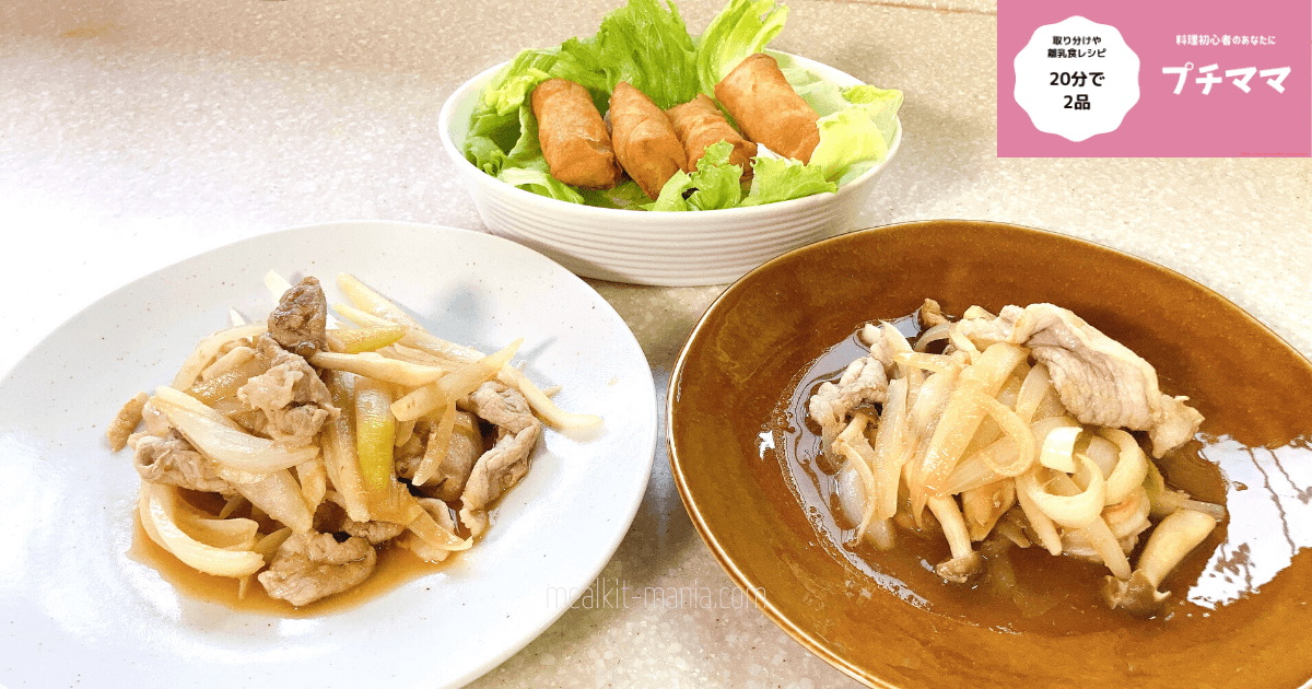 豚肉の和風おろし