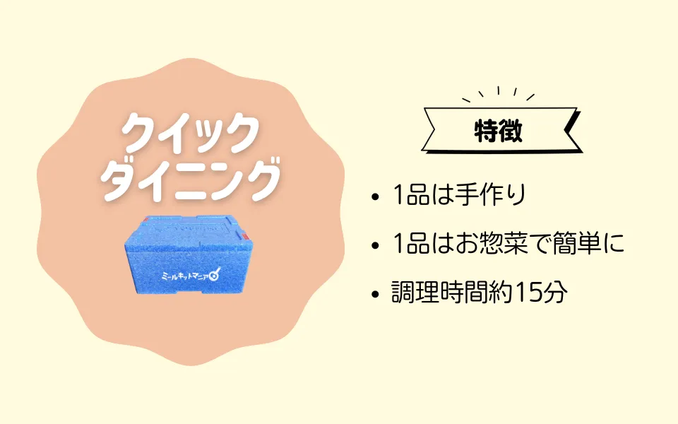 ヨシケイ：クイックダイニングの特徴