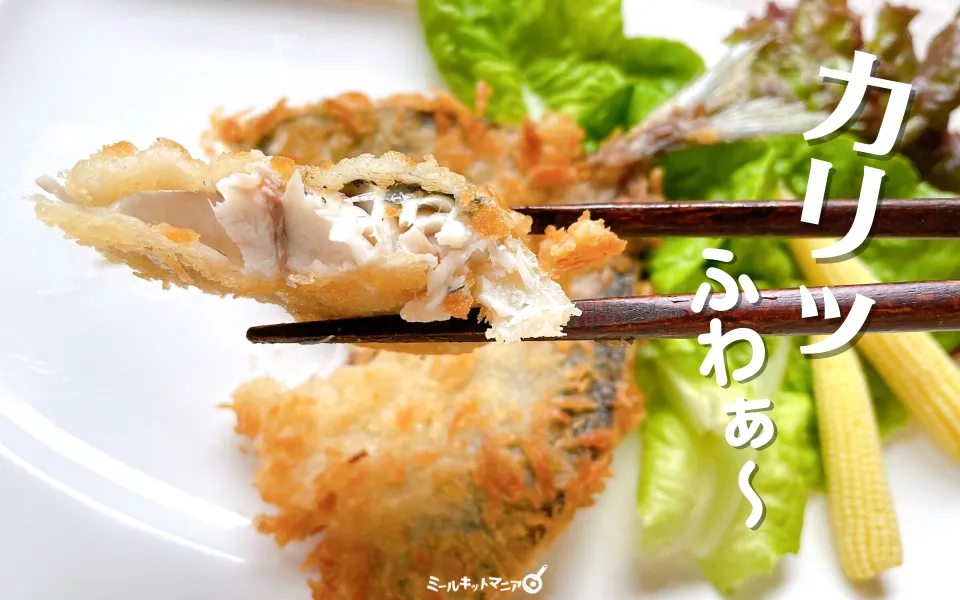 サカナDIY:鯵のフライの感想