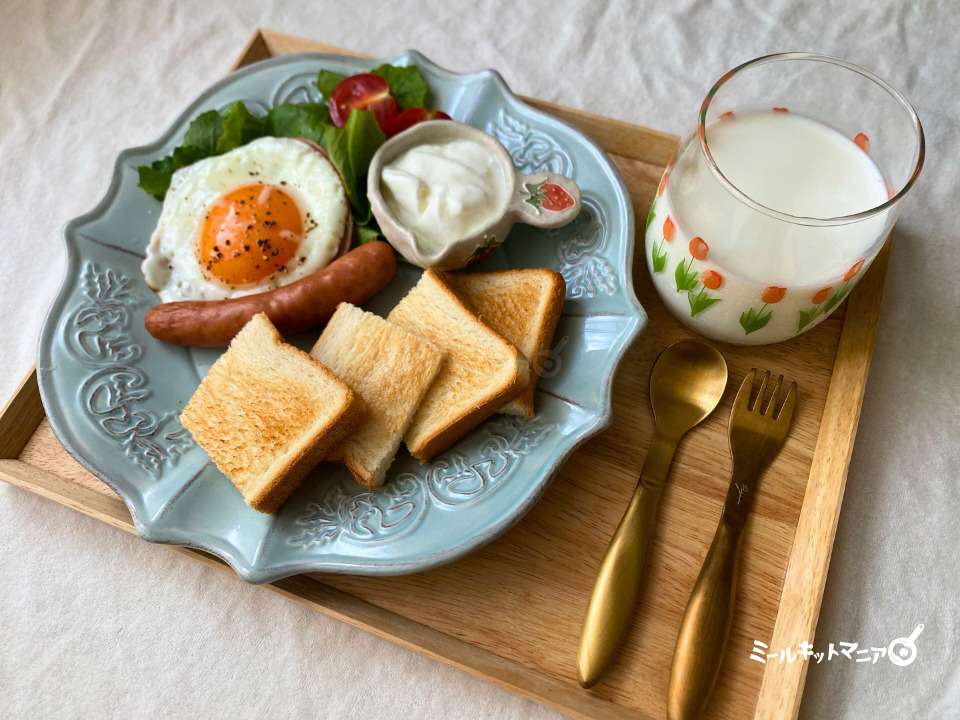 おうちコープ：朝食プレート