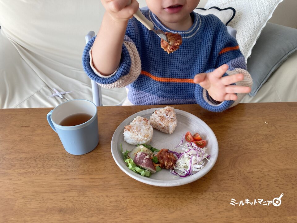 パクモグ：子どもが喜んで食べている