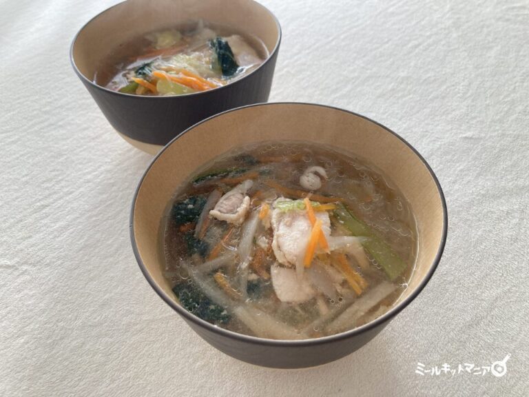 Chicken And Veg Pork Bone Soup Mealkit